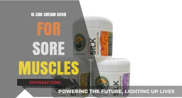 CBD Cream for Sore Muscles: Benefits, Uses, and Effectiveness Explained