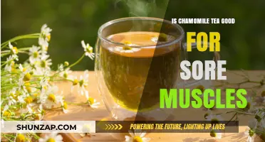 Chamomile Tea Benefits: Can It Soothe Sore Muscles Effectively?