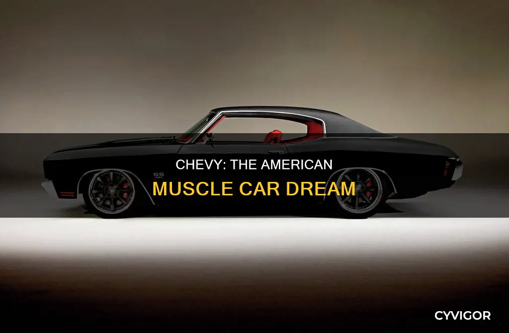 is chevy american muscle