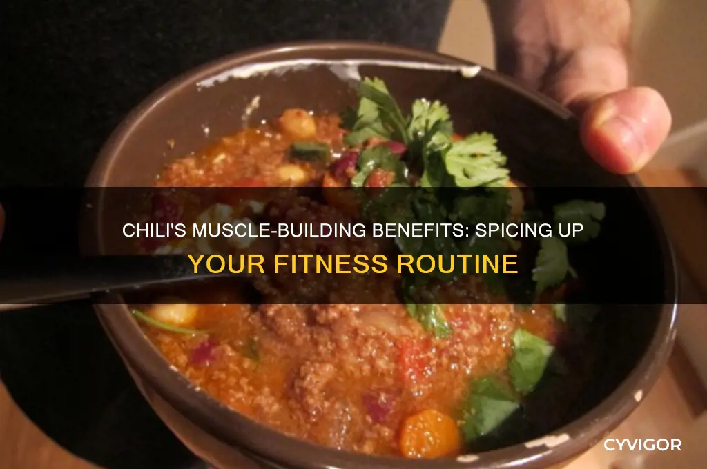 is chili good for muscle growth