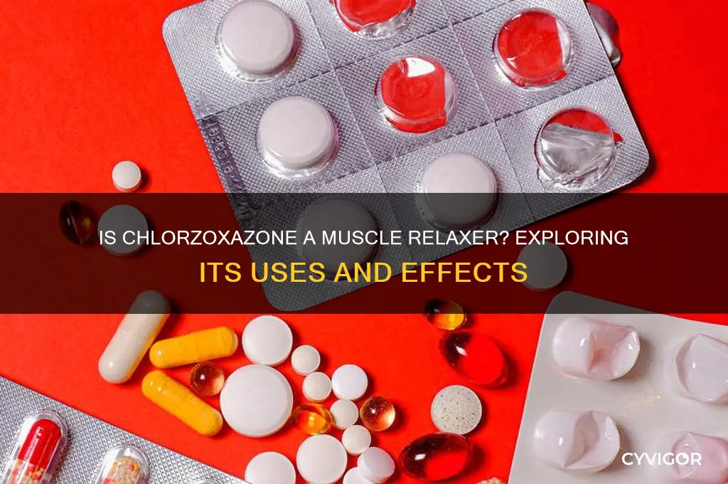 is chlorzoxazon a muscle relaxer