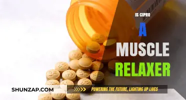 Is Cipro a Muscle Relaxer? Unraveling the Facts and Myths