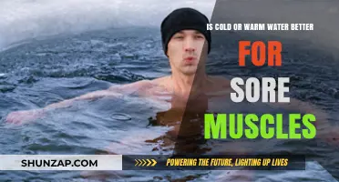 Cold vs. Warm Water: Which Soothes Sore Muscles Best?