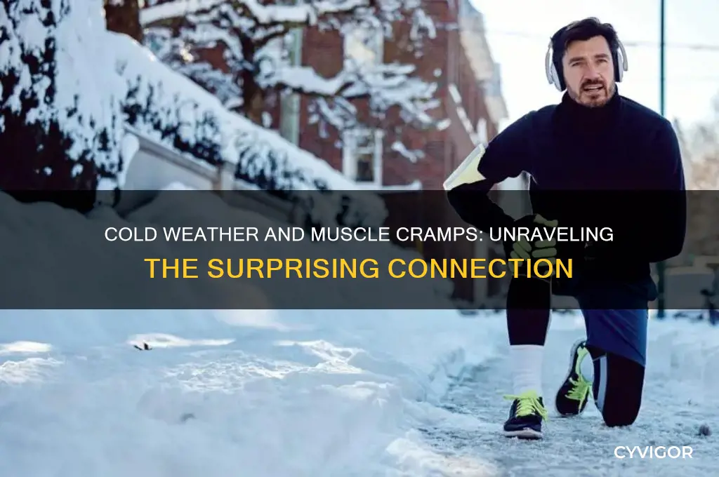 is cold weather good for muscle cramps