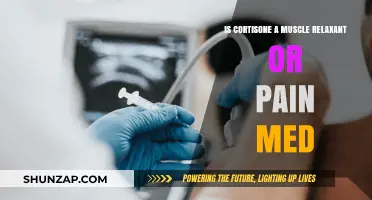 Cortisone: Muscle Relaxant, Pain Medication, or Something Else?