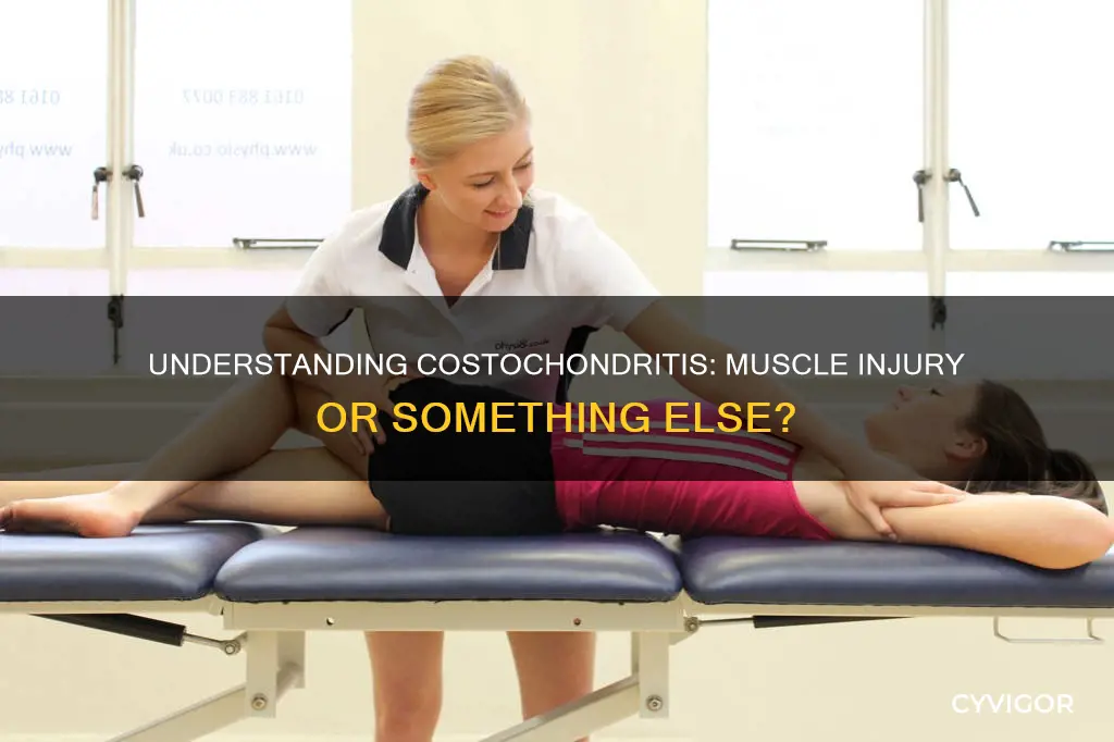 is costochondritis a muscle injury