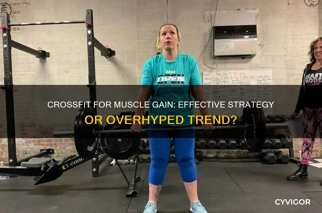 is crossfit good for gaining muscle