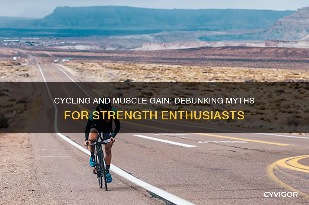 is cycling bad for muscle gain