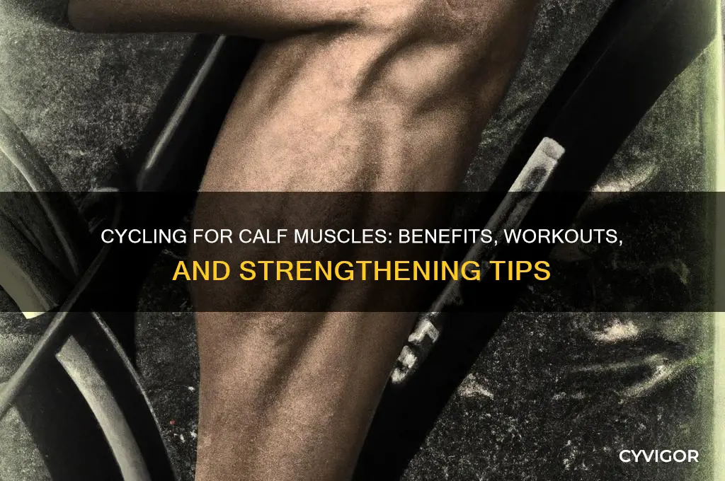 is cycling good for calves muscle