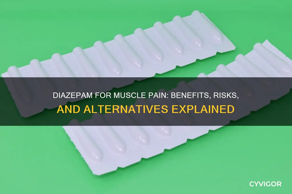 is diazepam good for muscle pain