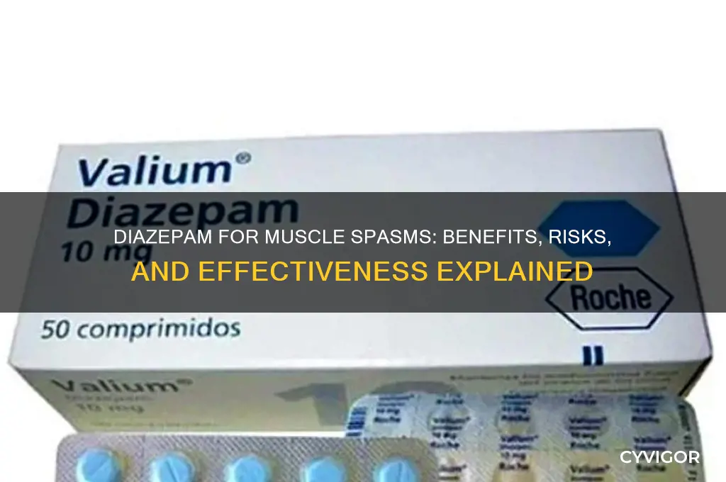 is diazepam good for muscle spasms