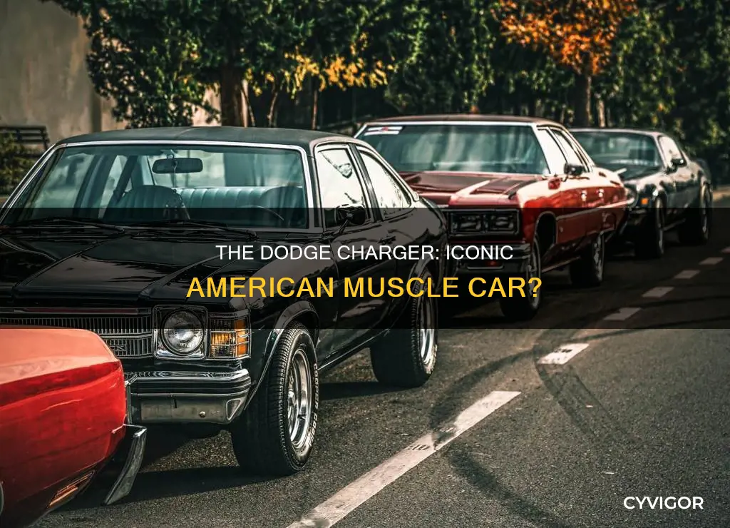 is dodge charger american muscle