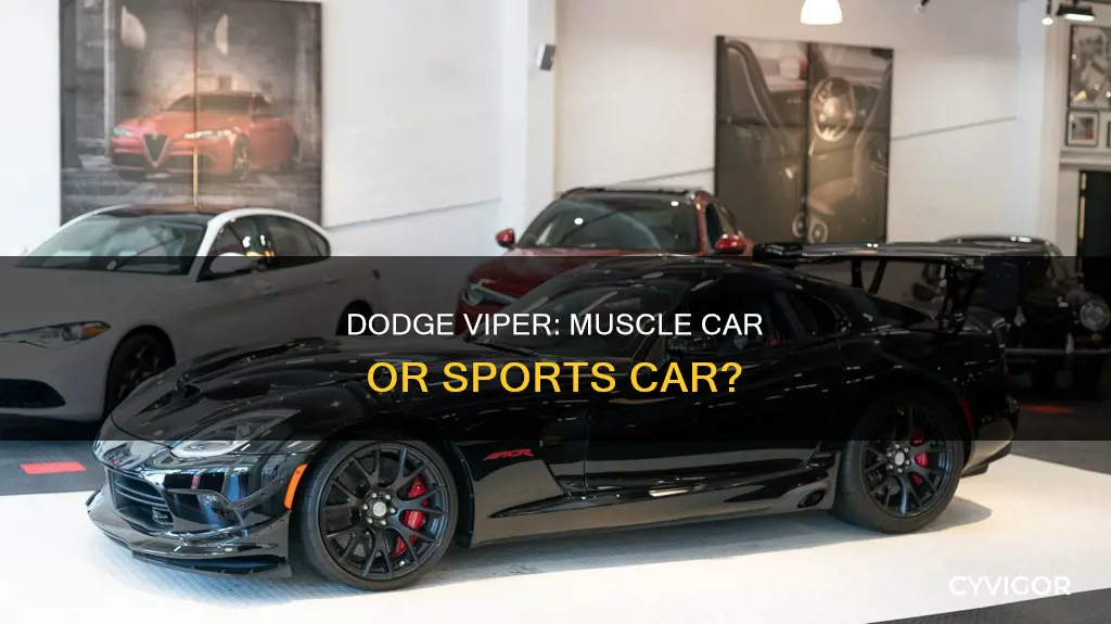 is dodge viper a muscle