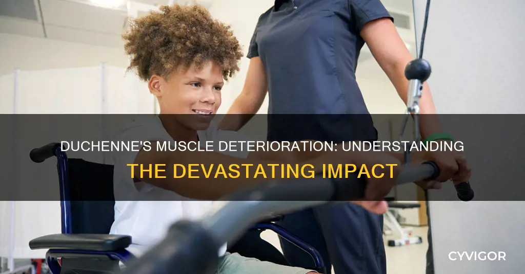 is duchennes muscle deteriation