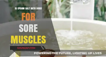Epsom Salt Baths: Effective Relief for Sore Muscles or Myth?