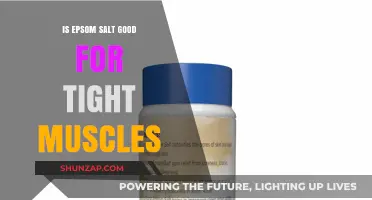 Epsom Salt for Muscle Relief: Easing Tightness and Promoting Relaxation