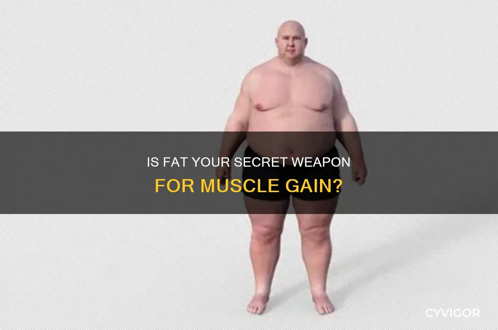is fat good for muscle gain