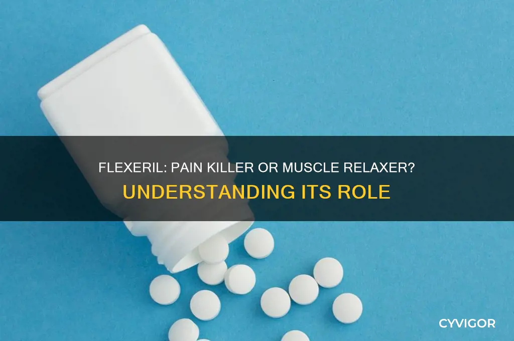 is flexeril a pain killer or muscle relaxer