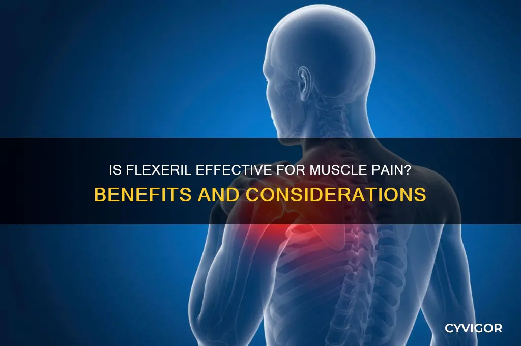is flexeril good for muscle pain