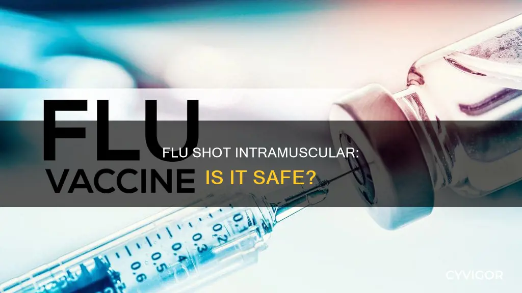 is flu shot in muscle