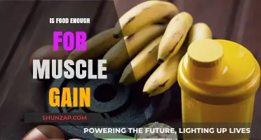 Is Food Enough for Muscle Gain? Nutrition vs. Training Explained