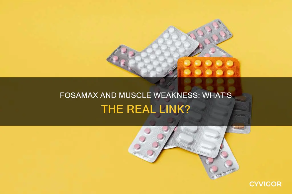 is fosamax a muscle weakness
