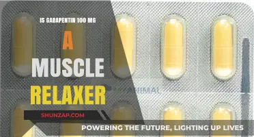 Is Gabapentin 100 mg Effective as a Muscle Relaxer?