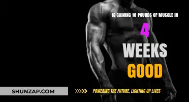 Is Gaining 10 Pounds of Muscle in 4 Weeks Realistic or Risky?