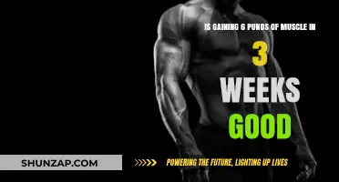Is Gaining 6 Pounds of Muscle in 3 Weeks Realistic or Risky?