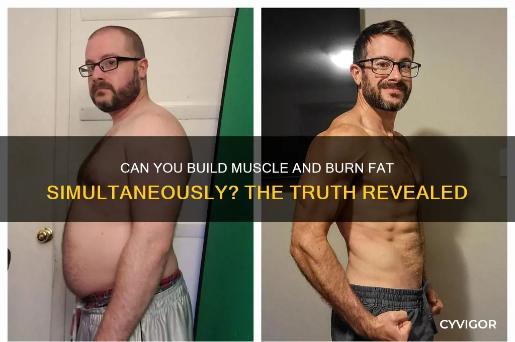 is gaining muscle and losing fat at the same time