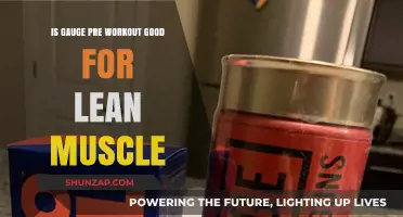 Is Gauge Pre-Workout Effective for Building Lean Muscle?