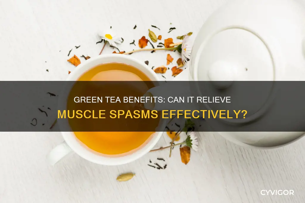 Green Tea Benefits: Can It Relieve Muscle Spasms Effectively? | CyVigor