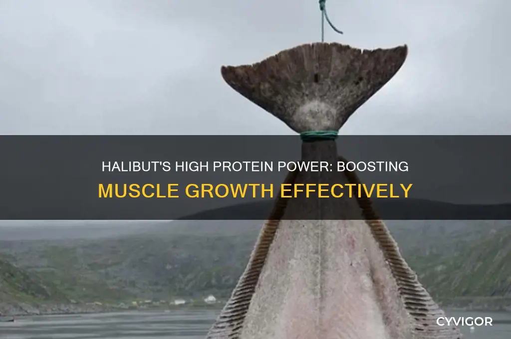 is halibut good for muscle growth