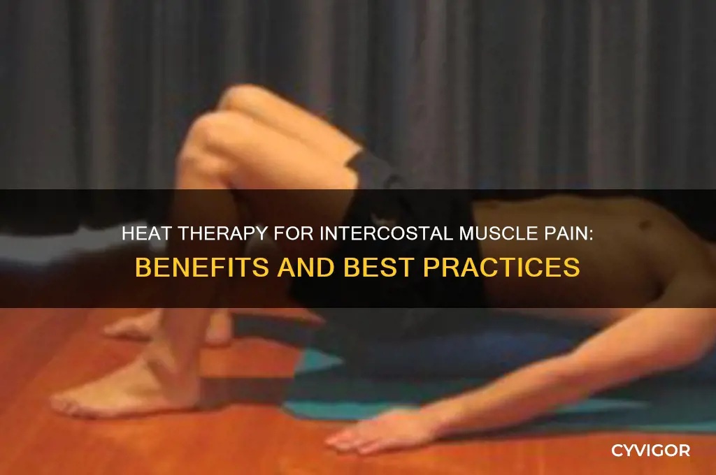 is heat good for intercostal muscle pain
