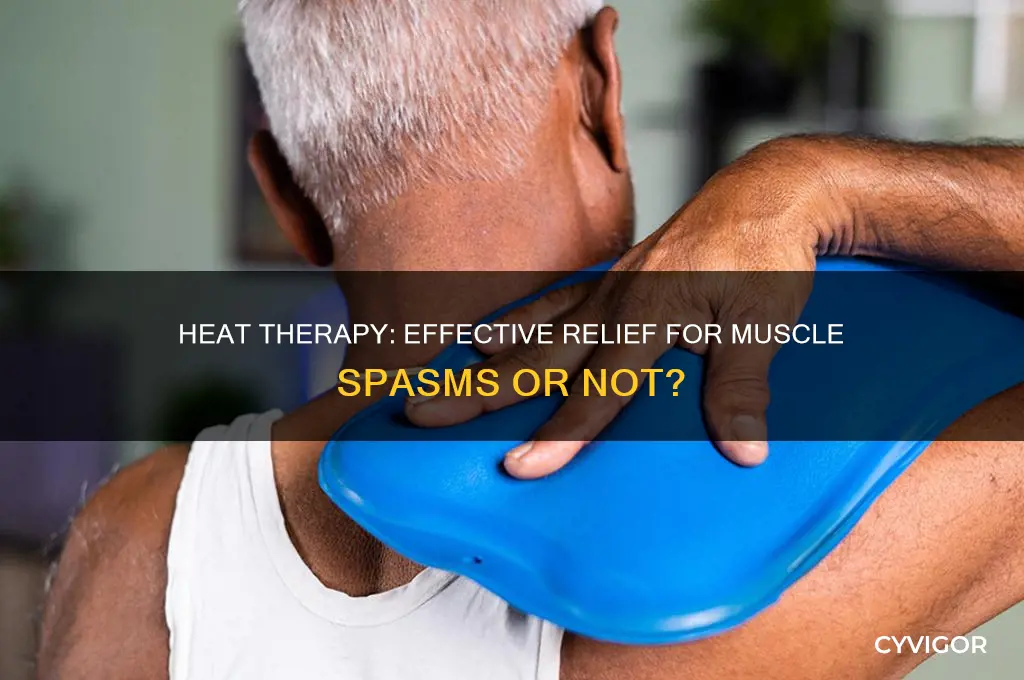 is heat good for muscle spasms
