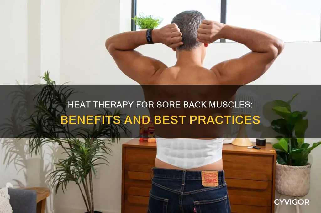is heat good for sore back muscles