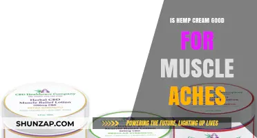 Hemp Cream for Muscle Aches: Natural Relief or Just Hype?