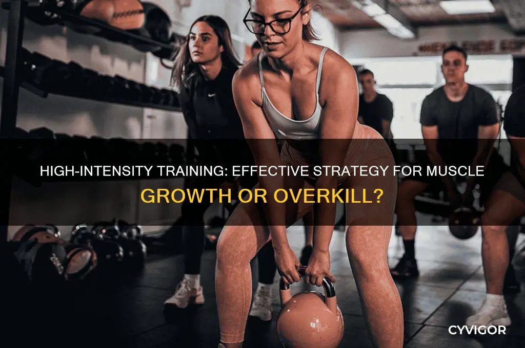 is high intensity training good for muscle growth