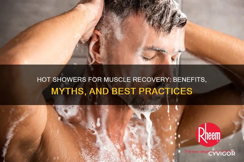 is hot shower good for muscle recovery