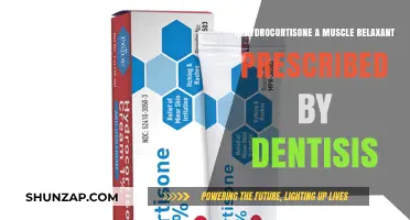 Hydrocortisone as Muscle Relaxant: Dental Prescription Uses Explained