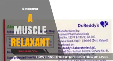 Hydroxyzine as a Muscle Relaxant: Uses, Effects, and Safety