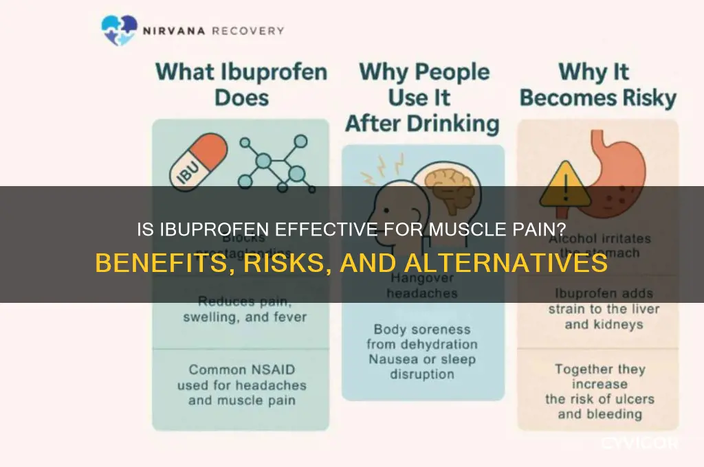 is ibuprofen for muscle pain