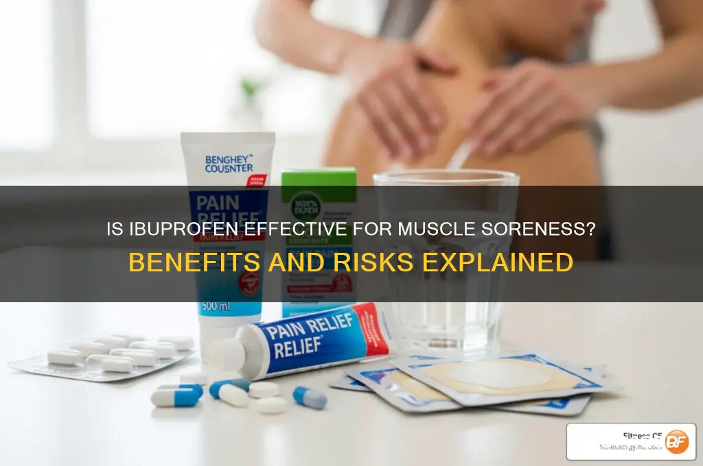 is ibuprofen good for muscle soreness