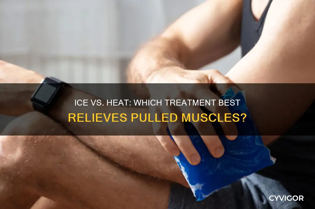is ice or jeat better for a puller muscle