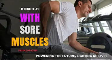 Lifting with Sore Muscles: Harmful or Part of the Process?