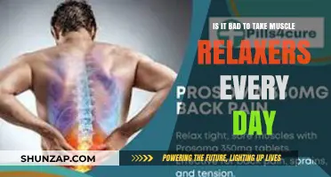 Daily Muscle Relaxer Use: Risks, Benefits, and Long-Term Effects Explained