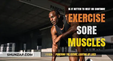 Rest or Push Through: Best Approach for Sore Muscles After Exercise