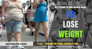 Muscle Gain vs. Weight Loss: Which Fitness Goal is Easier?
