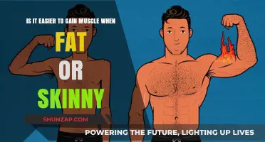 Muscle Building: Easier for Skinny or Overweight Individuals?