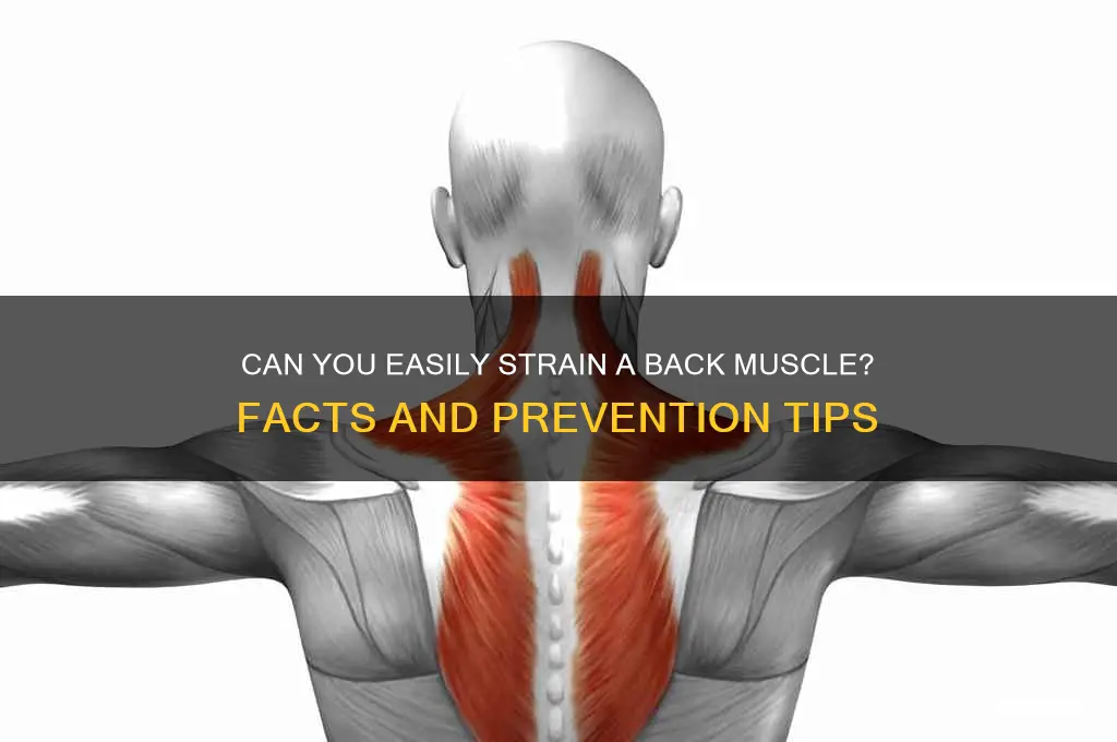 is it east to pull back muscle